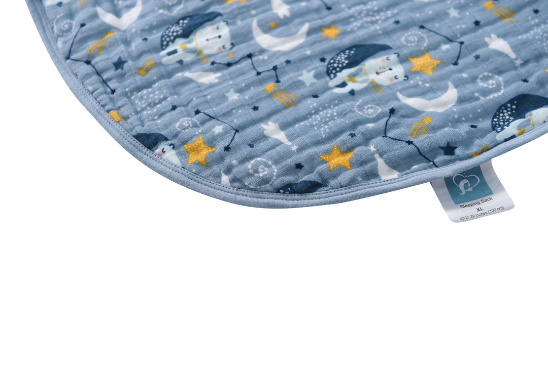 Baby Sleep Sack 2-4 T Baby Wearable Blanket 100% Organic Cotton 0.5 TOG