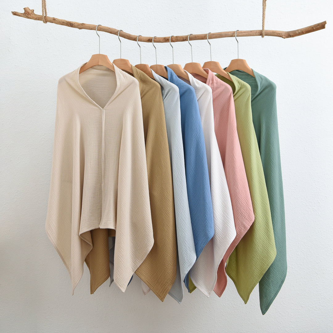 2-Pack Muslin Nursing Cover for Baby Breastfeeding ｜TADO MUSLIN