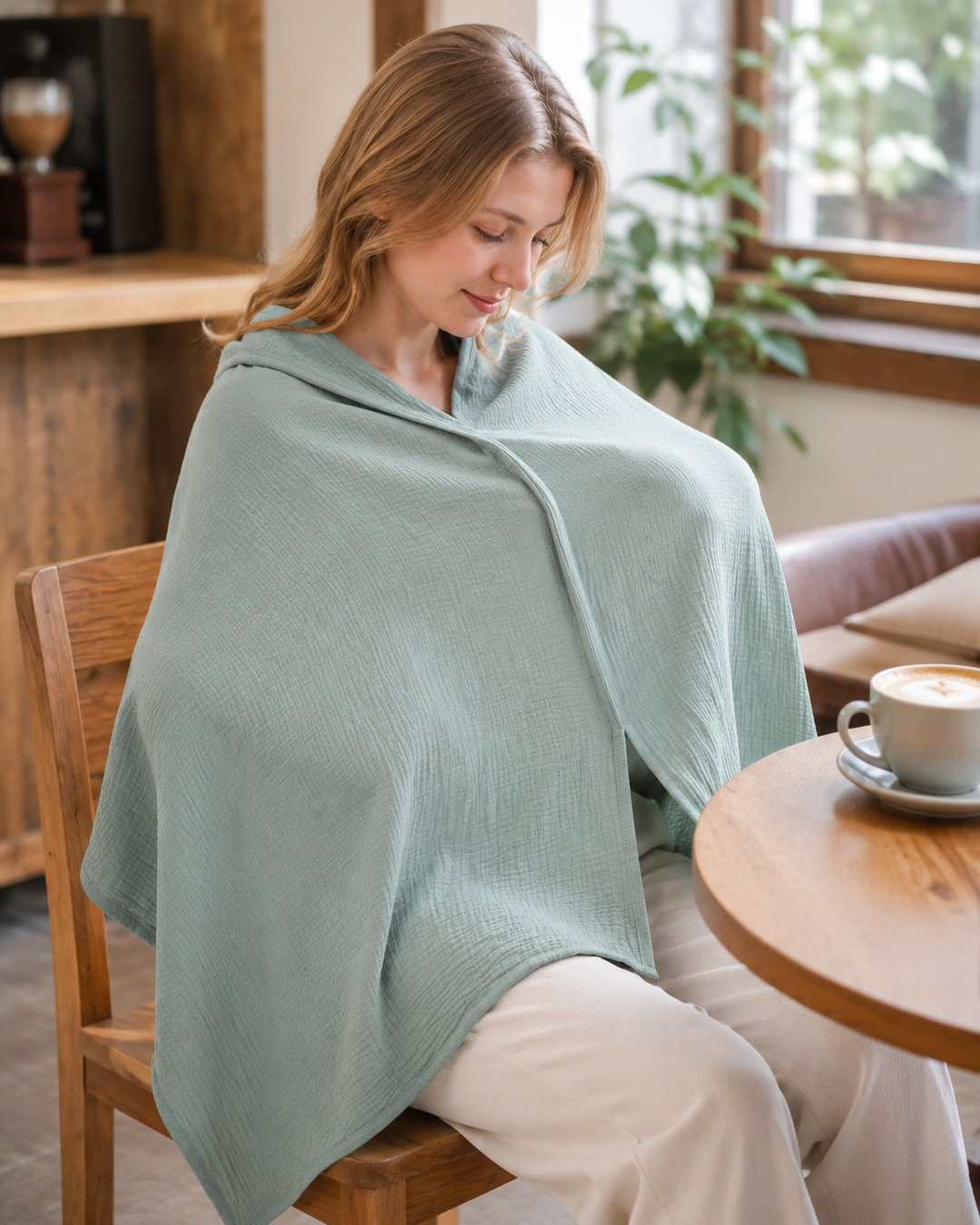 2-Pack Muslin Nursing Cover for Baby Breastfeeding ｜TADO MUSLIN