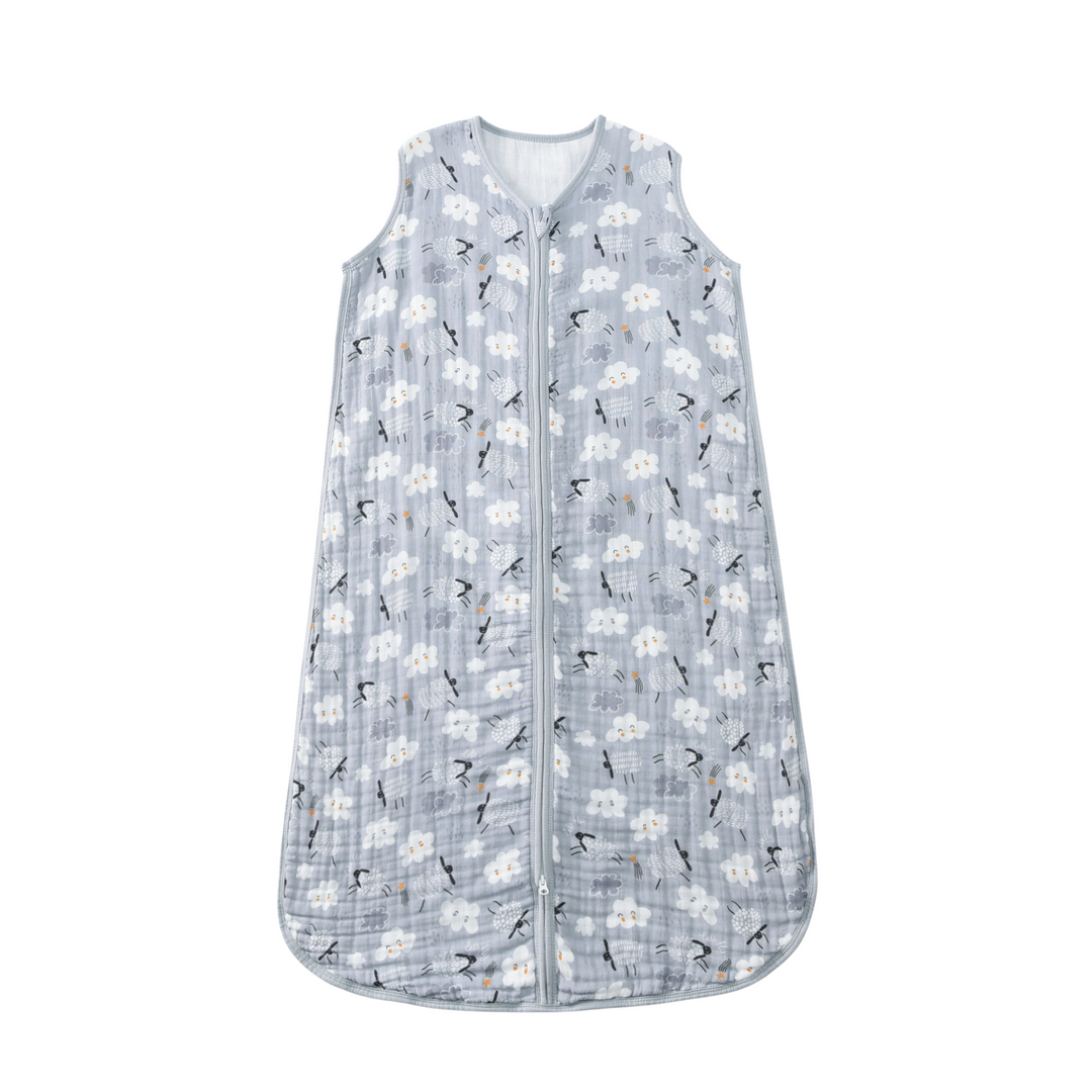 Organic Cotton Toddler Sleep Sack - Kitten (0.5 TOG)